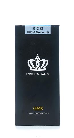 UWELL CROWN V コイル | 4個パック | UWELL Disposable Review un2-3 メッシュ 02Ω J0X2T69